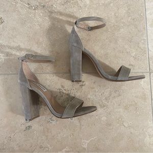 Steve Madden Gray Heels